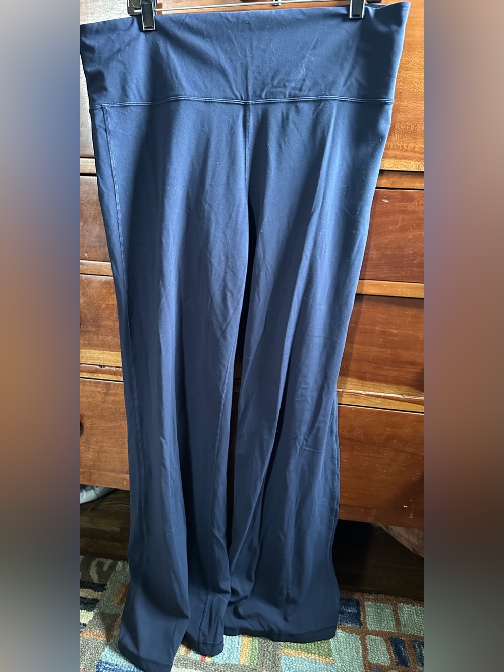 Athleta Navy High-Waist Pocket Leggings